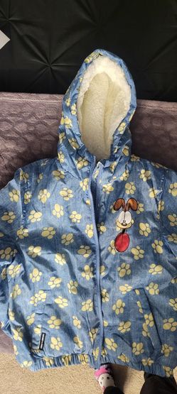 BRAND NEW/NEVER WORN/WITH TAGS..WOMENS GARFIELD BOMBER COAT