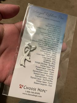Angel Ribbon Pin