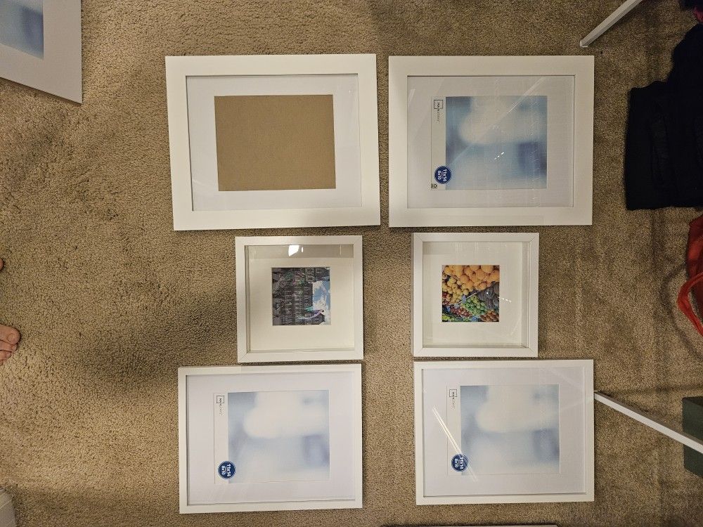 Photo Frames - White Frames