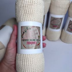 Certified Organic Cotton 60” Wide Fabric One-yard