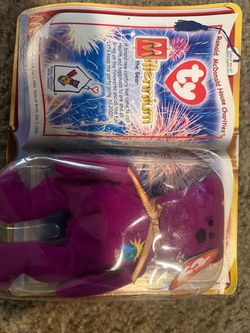 Ty Millennium Bear McDonald's Beanie Baby