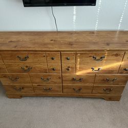 Wood Dresser For Sale