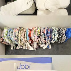 Cloth Diaper And Ubbi Diaper Pale 