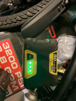 2.  80.VOLT  KOBALT  battery’s