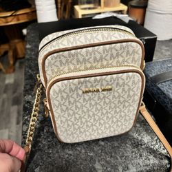 Michael  Kors Medium Logo Crossbody Bags 