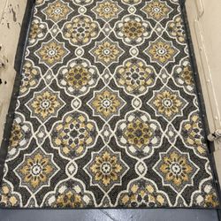 Floral Patterned Rug