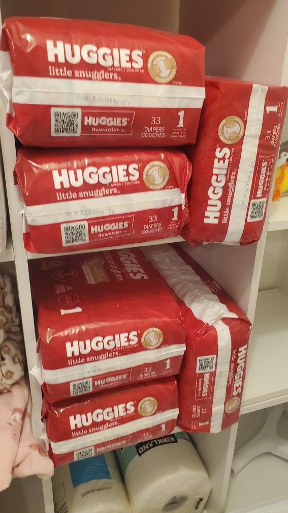 Huggies SIZE 1 DIAPERS 33PK