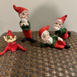 4 Santa Clause Elves