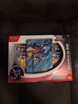 Pokemon TCG Greninja EX Box 30th Anniversary