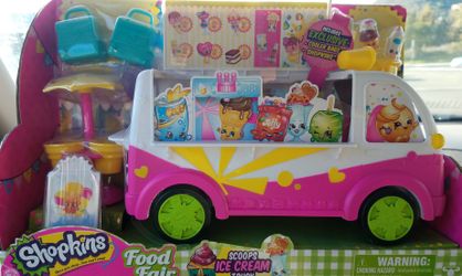 Shopkins Food Fair Ice cream truck.