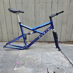 Klein Full Suspension Mountain Bike,  Xl Size