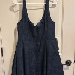 Navy Wedding Guest Dress Never worn size 14