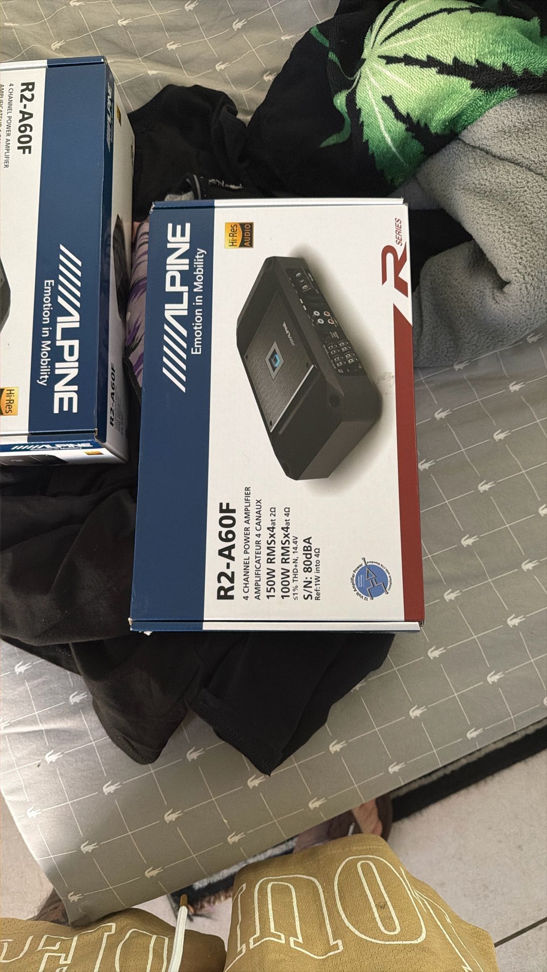 Alpine Amps Brand New