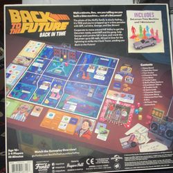 *Damaged* Funko Back to The Future - Back in Time Board Game, 2-4 Players  E10A