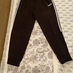 Adidas Black Activewear Pant Size L 