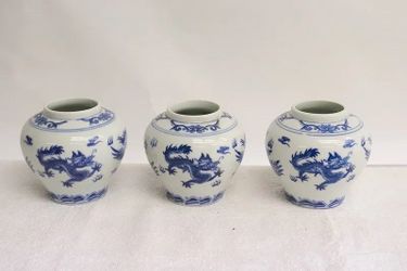 Vintage Chinese Porcelain Jars