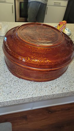 Decorative Bowl With Lid.