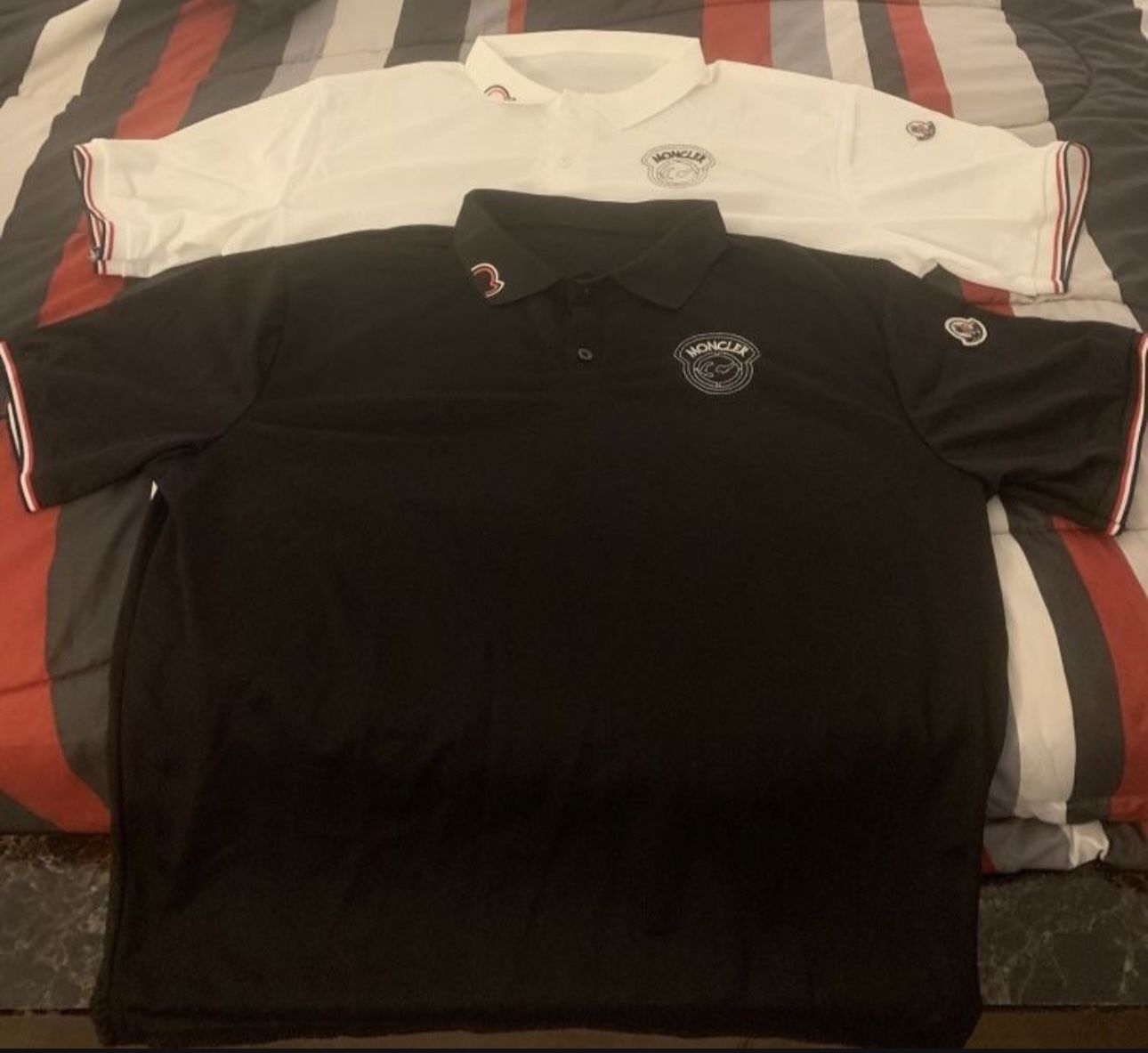 MONCLER MEN’S POLO SHIRTS SIZE XL NEW