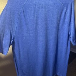 Member’s Mark Blue Athletic Shirt – Men’s Size Large Activewear