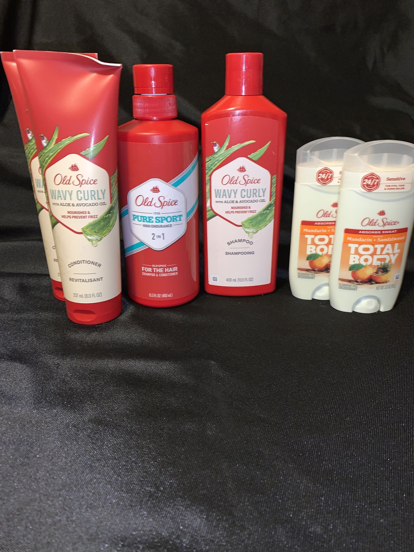 Men’s Old Spice Personal Care Bundle: Deodorant/ Shampoo/ Conditioner