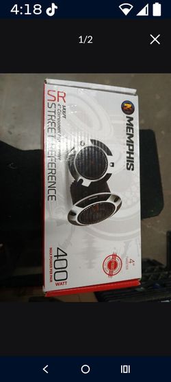 Brand new Memphis audio 400w bullet tweeters $50firm price pickup only serious buyers please