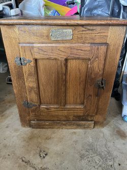 From Acorn To Furniture “Ice Box” End Table