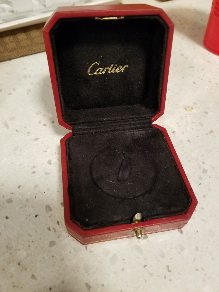 Vintage CARTIER RING BOX LIKE NEW!