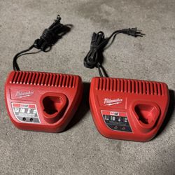 MILWAUKEE M12 CHARGERS 