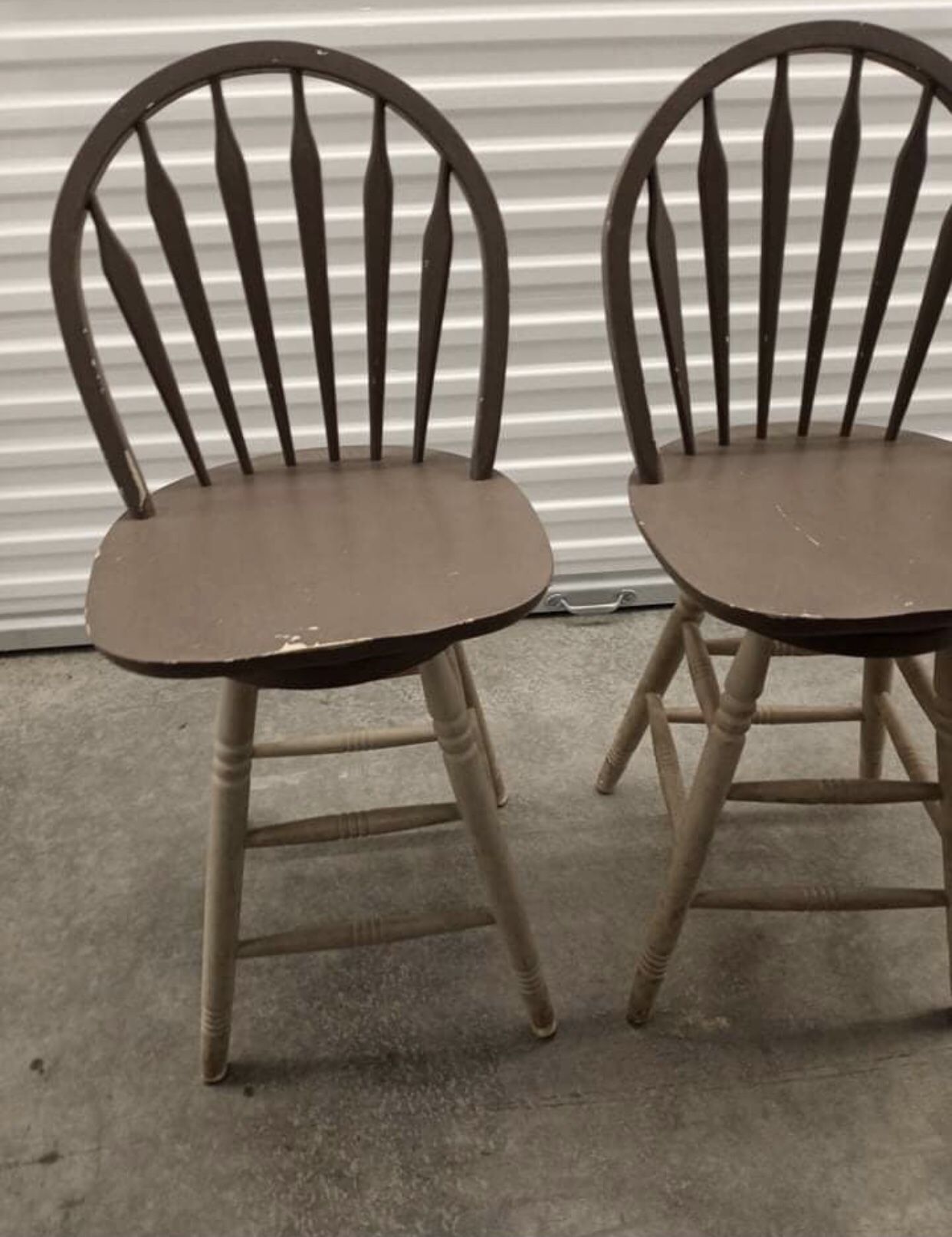 Set Of Swivel Counter Height Bar Stools