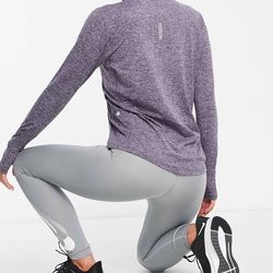 Nike Running Dri-FIT half-zip long sleeve top - Small