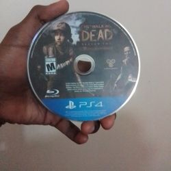 The Walking Dead PS4 Disk