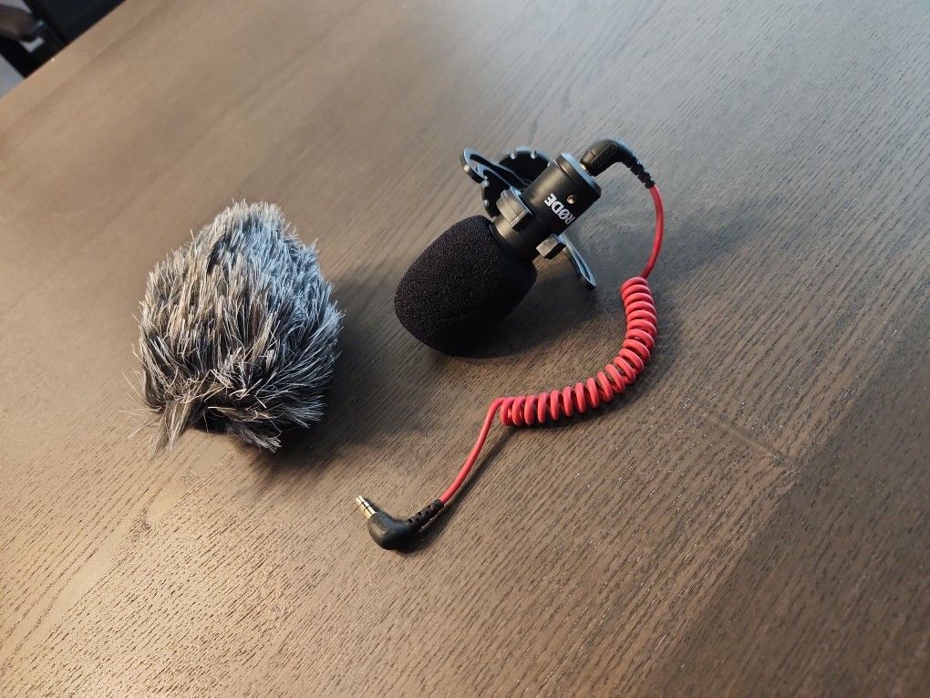Rode Videomicro Wired Camera Mic Microphone Used