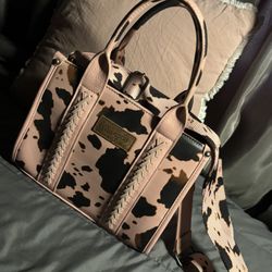 Cow Wrangler Tote Bag
