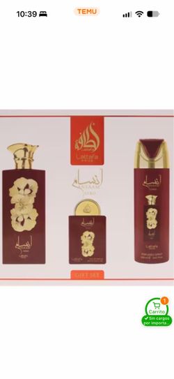 Set de perfume Arabe de mujer