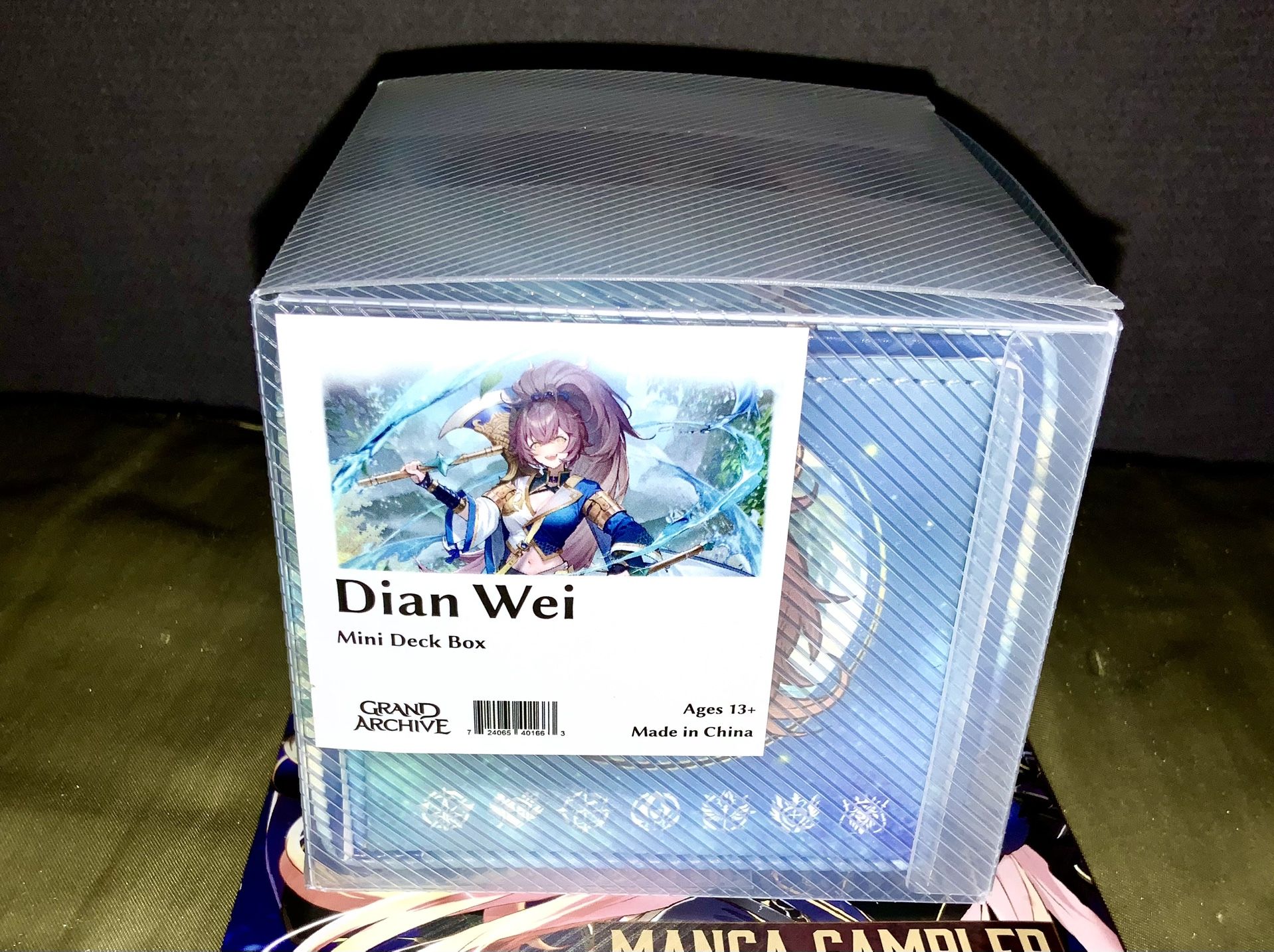 Sealed Grand Archive Limited Dian Wei mini deck box tcg