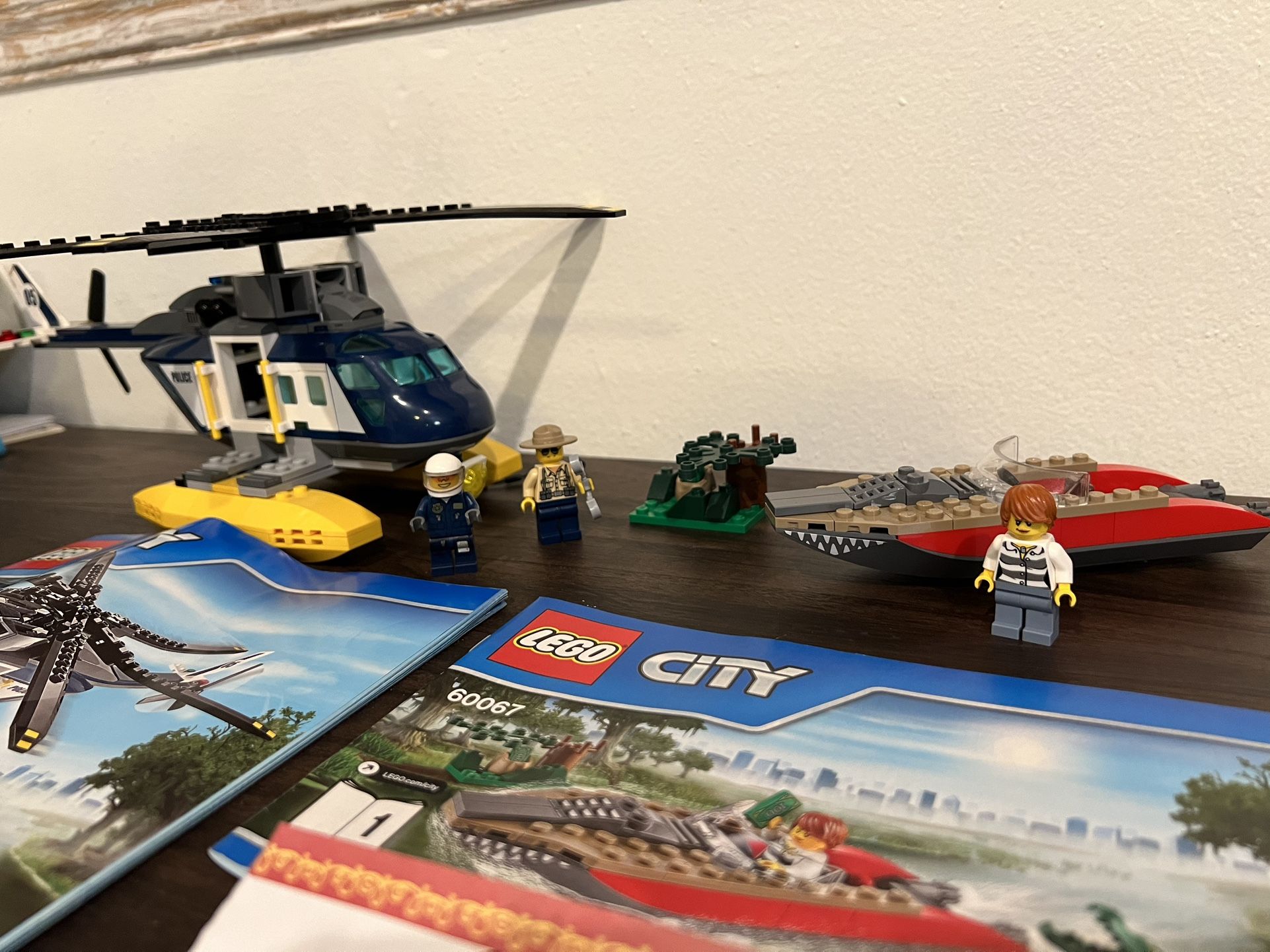 60067 LEGO City Swamp Police Helicopter Pursuit