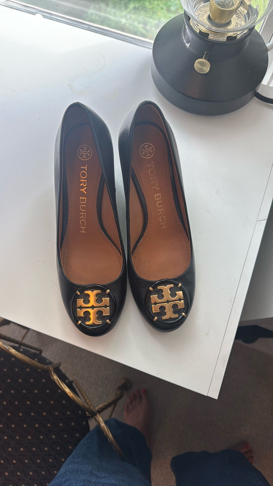 Like New Tory Burch Wedges Size 5