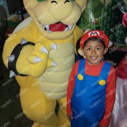 Bowser Mascot Costume For Sale