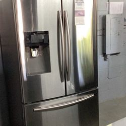 Samsung 25.6 Cu. Ft. Energy Star Certified French Door Refrigerator with Metal Cooling.