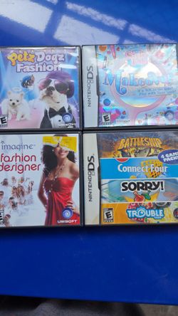 4 Nintendo DS Games