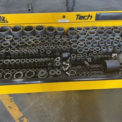 Snap On 3/4 & 1in Drive Impact Sockets Set 