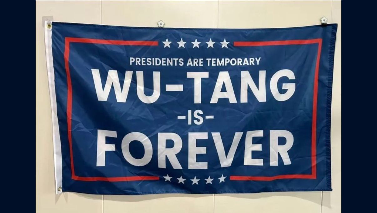 Wu-Tang is forever 3 x 5’ flag