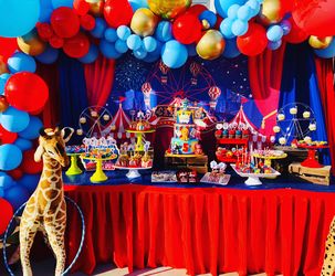 Circus 🎪 Birthday Party. Any theme