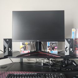 LG Ultragear Gaming Monitor  24" 24gn650-b 
