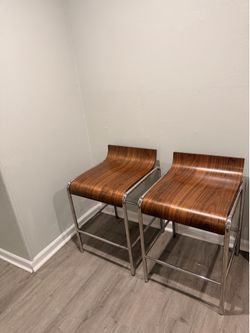 Wood barstools !!!