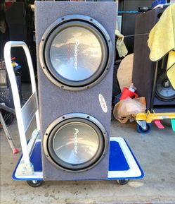 Pioneer 12inch champion pro subs