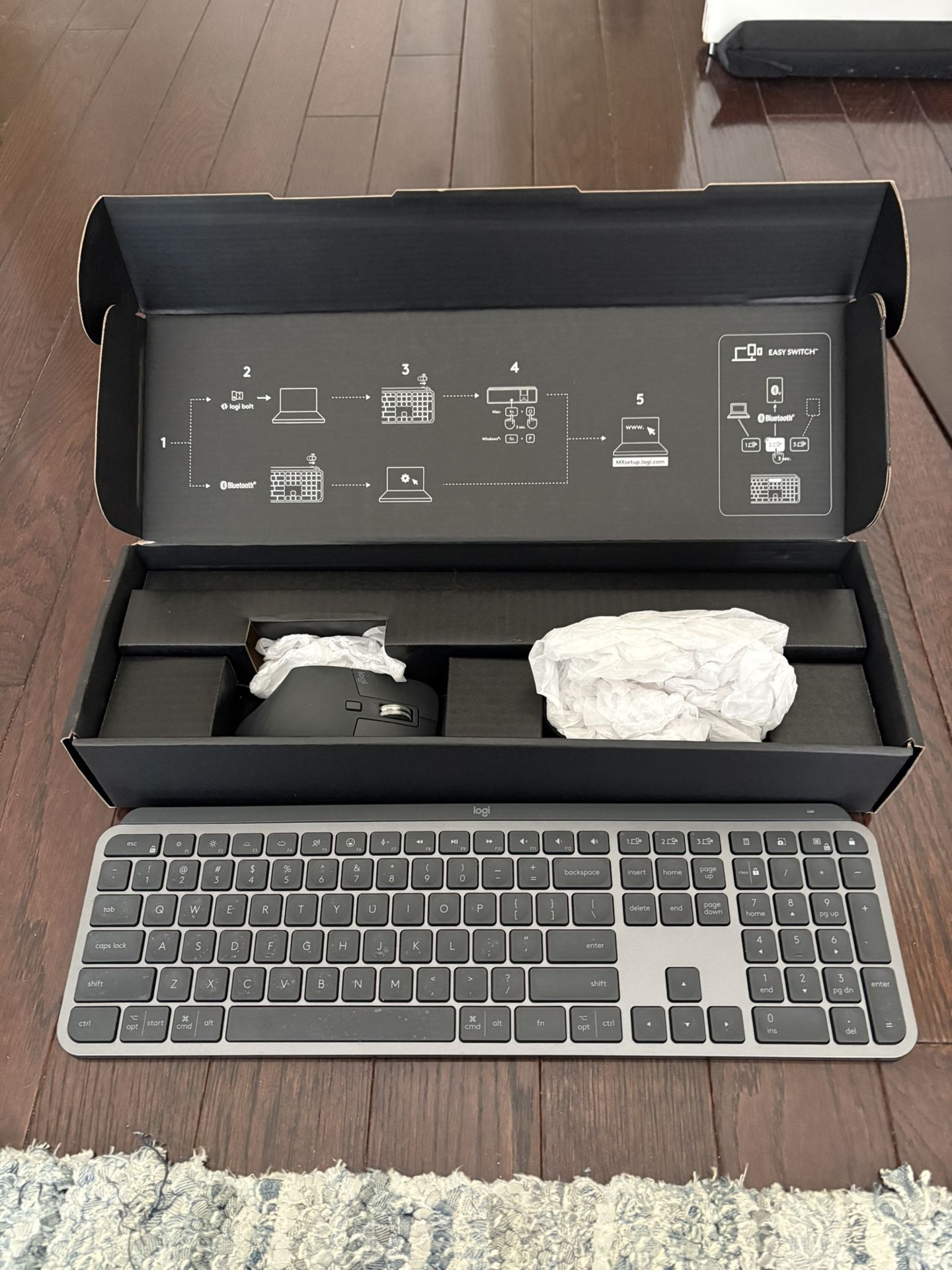 Logitech MX Master 3 Keyboard and Mouse