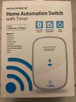 Monoprice home automation switch with timer