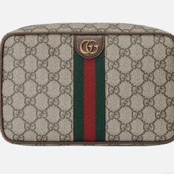 GUCCI Savoy Beige And Ebony GG Canvas 