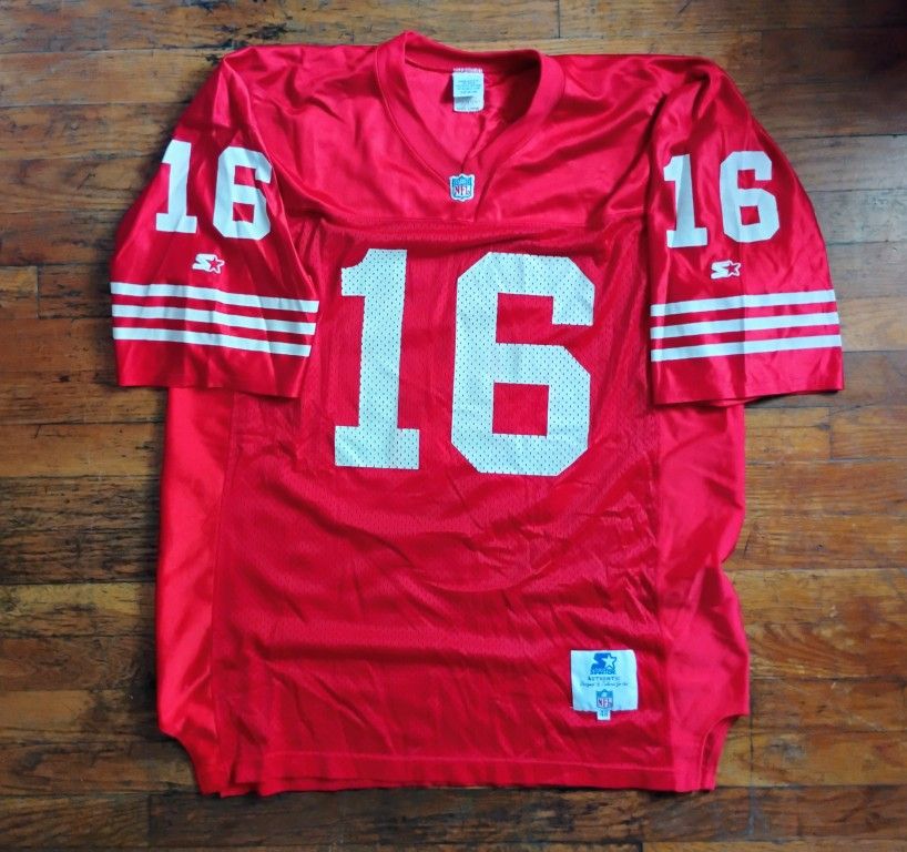 Vintage San Francisco 49ers Joe Montana 1980s Starter Jersey Vintage